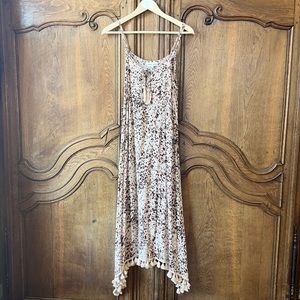 New Gibson Latimer Leopard Print Sleeveless Maxi Dress